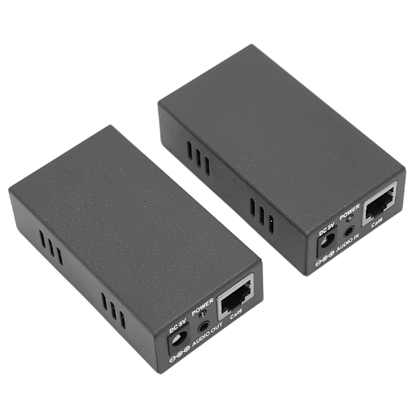 VGA-förlängare Hög Definition IEEE 568B 380MHz VGA-splitter VGA Videosignal Förlängningsadapter 100V till 240V EU-kontakt