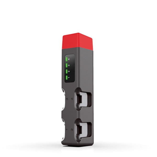 Laddningsdocka Multifunktionell LED-indikator Mini USB Laddstation för Switch Controller
