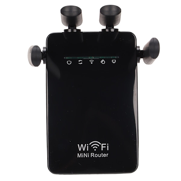 3-i-1 Trådlös Router AP Access WIFI Förbättra Punkt 360° Full Signal Täckning 300Mbps WiFi Router för Hem 100‑240VEU Kontakt