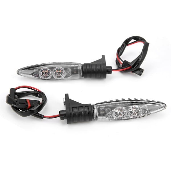 Par Främre Blinkers LED-Lampa 12V Ersättning för S1000RR R1200GS F800GS Klar Lins