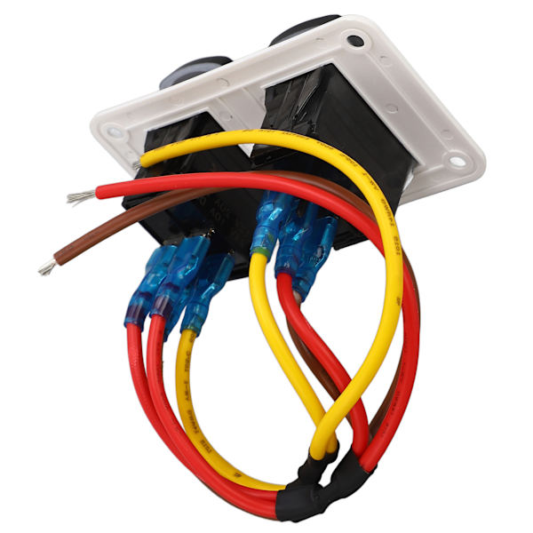 DC12 24V Marine Toilet Kontrolpanel Kontakt 3 Vejs Hurtig Respons RV Toilet Vippekontakt til Både Yachts