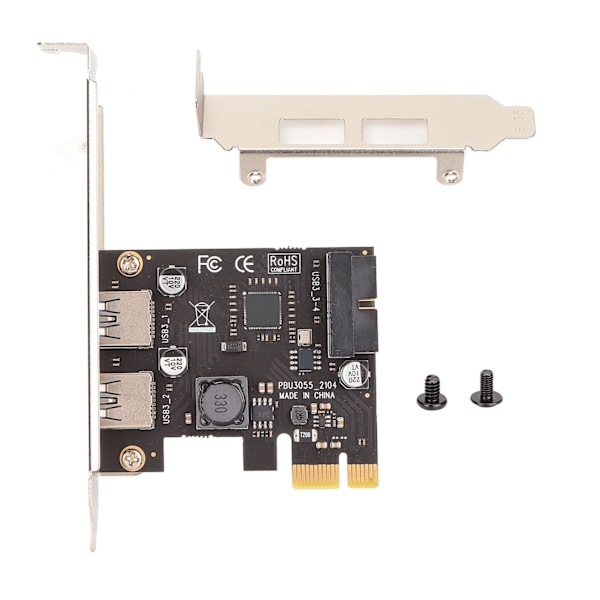 PCIE till USB 3.0 expansionskort SUU3055N Desktop Usb3.0 19/20PIN gränssnitts expansionskort