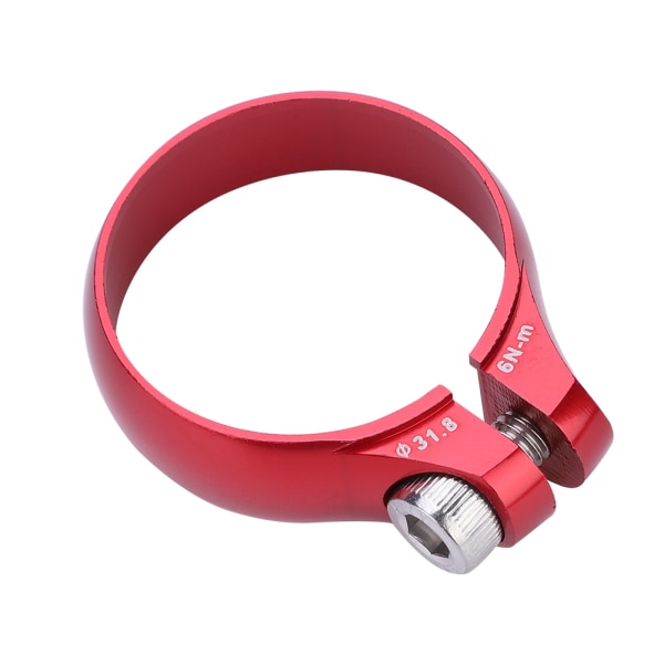 Cykelcykelboltklemme 31,8 mm til 27,2 sadelpind Super Light (rød)
