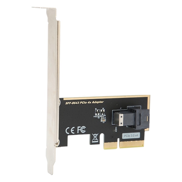PCIE X4 - U.2 -sovitinkortti SFF-8643 Mini SAS HD 36-nastainen naaras PCIE -sovitinkortti perinteiselle pöytätietokoneelle