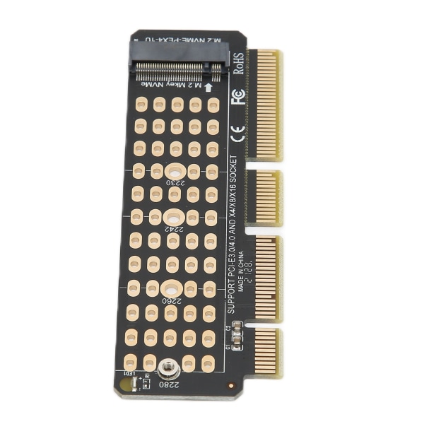 NVME Riser Card M.2 til PCIE4.0 Stabil ydeevne PCEX4/X8/X16 Card Slot Interface Expansion Card