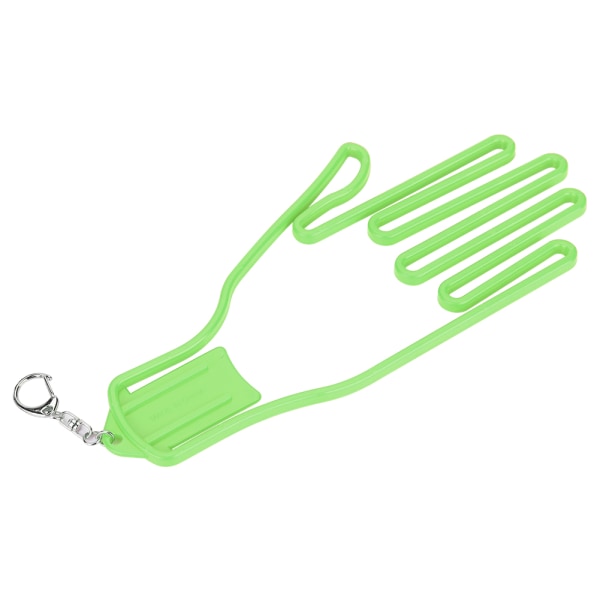 Gör-det-själv-plastgolfhandskar Keeper Stretcher-handskar Stödhållare för ramstativ (grön)