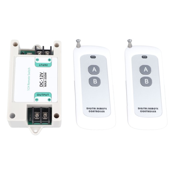 Pusher Motor Controllere DC12V 40A Dual Channel Control Pålidelig antistøv vandtæt med fjernbetjening til marineelektronik