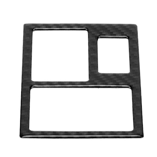 Kolfiber Sticker Justeringsram för Backspegelbrytare Passar Toyota RAV4 06-12