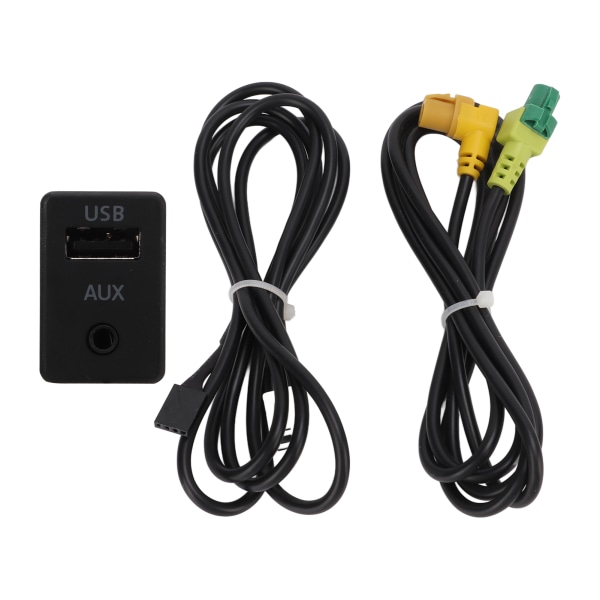 AUX USB Switch Kabel Adapter Bil Audio MP3 WMA WAV Erstatning til RCD510 RNS315