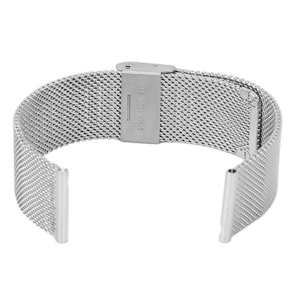 Universellt stålarmband för klocka, metallnätvävt klockband för Amazfit GTS Watch, silver