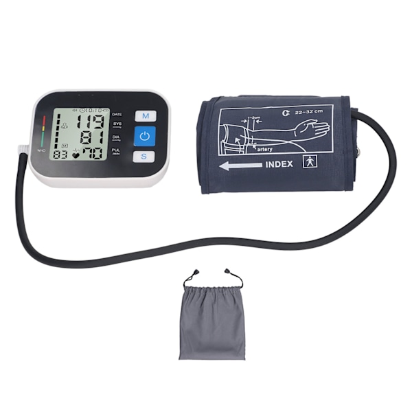 Digital Blood Pressure Monitor High Definition Intelligent Voice Broadcasting Arm BP Monitor