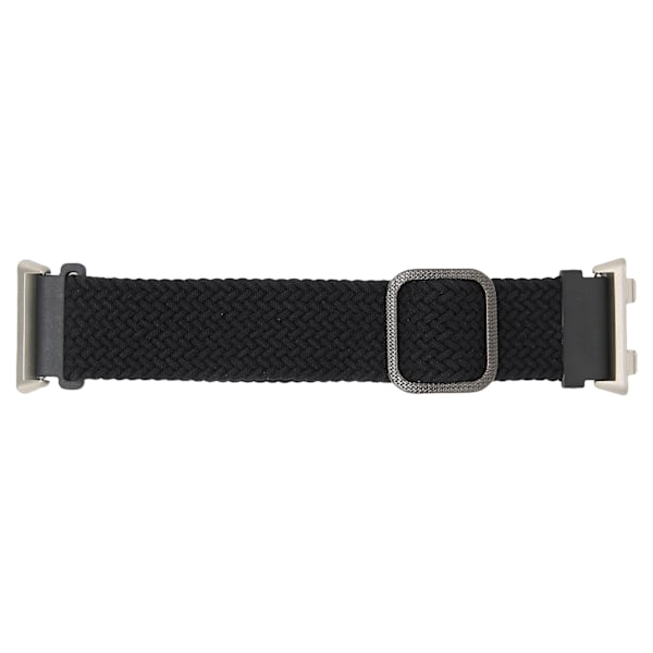 Justerbar Smartwatch Rem for Oppo Watch 2 46mm Strik Elastisk Loop Urrem Udskiftning Sort
