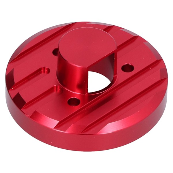 Bilantennebase med monteringsutstyr Pakning Metall Passer for Jeep Wrangler JK/JL 2007‑2017 Rød