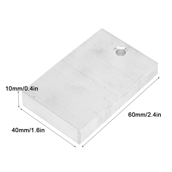Magnesium Block Safe Flint Fire Starting Kit Tool for Heating in Wild Camping S/L 60x40x10mm
