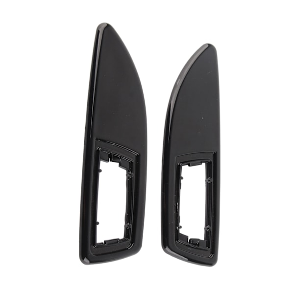 2 stk. Sideblinklys Repeater Rammesæt Bil Tilpasninger Udskiftning til Vauxhall Corsa D Range 2006-2014 Blank Sort