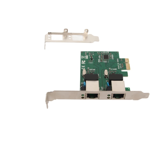Kaksiporttinen PCIe-verkkokortti RJ45-portti RTL8111H Chip Ethernet -verkkokortti Gigabit NIC Windowsille Linuxille