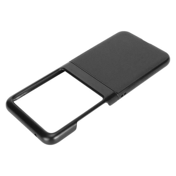 Flip Phone Case Nahkainen Täyssuoja putoamisen estävä Naarmuuntumaton taitettava cover Motorola Razr 40 Ultra Black -puhelimelle