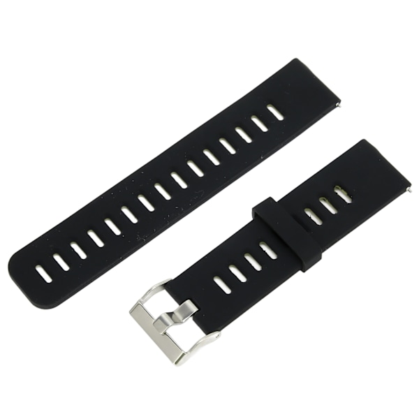22mm Universal Silikon Sport Urrem til Huawei Watch 3 til Watch 2 til Watch GT Sort Grøn