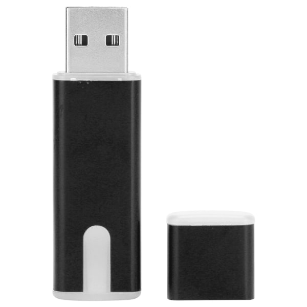 U Disk USB Memory Stick USB2.0 Flash Drive Pendrive Bærbar opbevaring Computertilbehør Black64GB