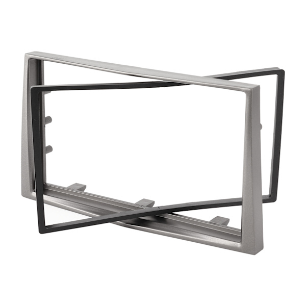 Opel Vectra/ Astra/ Zafira 2Din Center Control Audio Fascia Navigation Frame 2006-OnSilver Grey