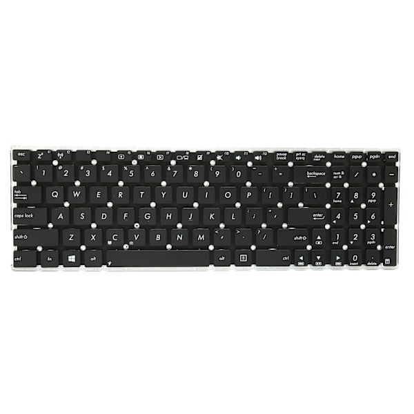 Ersättnings tangentbord 102 tangenter ABS Aluminiumlegering Laptop Ersättnings tangentbord för X556U X556UA X556UB X756U A556UV