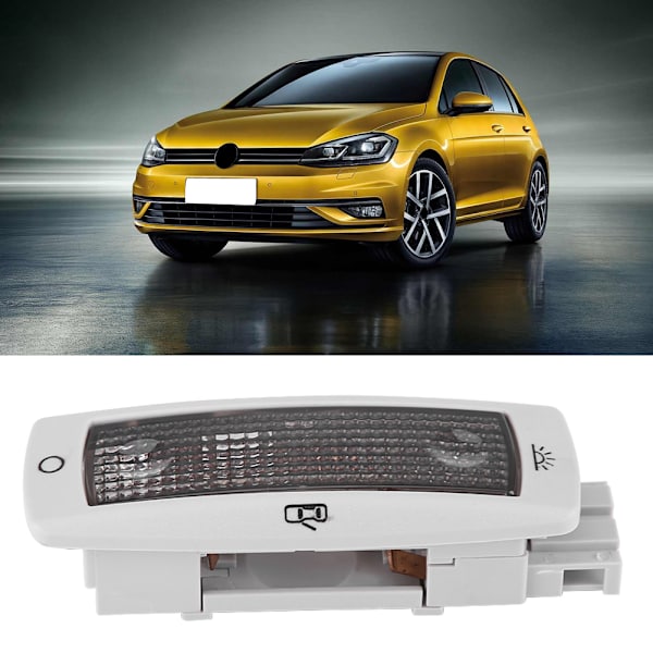 Takalukuvalon karttakupukatto lamppu hopea Golf Passat Beetle Tiguan 3B0947291B