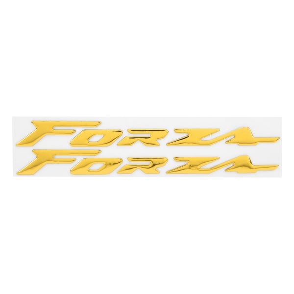 Par emblem-klistermærker 3-dimensionelle motorcykelkropmærker til Honda FORZA 300 125 250Yellow