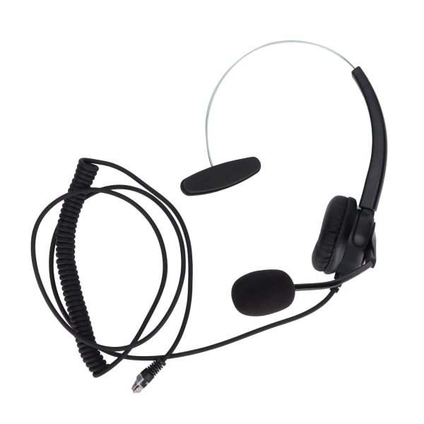 Telefonheadset OmniDirectional Business Office Telefon Call Center Headset med sladd (VH530RJ9 (Single Ear) )