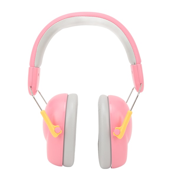 Baby Ear Protection Headphones Noise Cancelling Sound Proof Soft Baby Earmuffs for Travel Sleep Yellow Pink