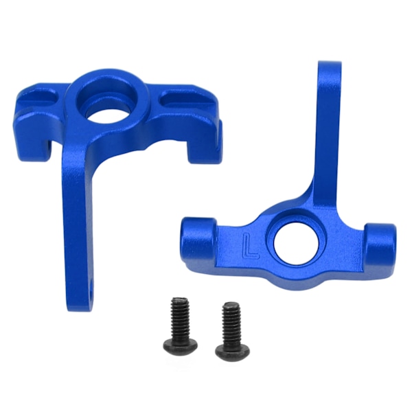 2 stk. RC Bil Styrekop Aluminium Legering Fjernbetjening Tilbehør Passer til LOSI 1/10 22S 2WD Blå