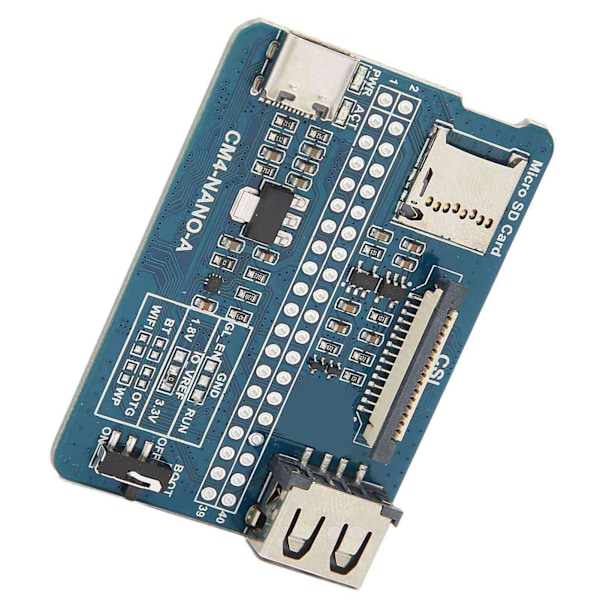 Mini-emolevy RPi CM4 B - B -liittimelle, neliydin CM4 Ultra Mini -laajennuslevy web-sovelluskehitykseen