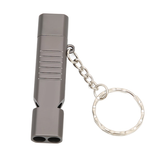 Whistle USB-nøglehuller i aluminium, vandtæt USB-flashdrev, USB2.0 Flash-hukommelseskort med nøglering, sort, 256 GB