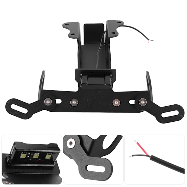 LED-nummerskylthållare för Yamaha MT-07 Tracer MT/FZ-09 MT/FZ-10 14-20
