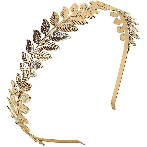 Goddess Greek Gold Leaf Crown päähine