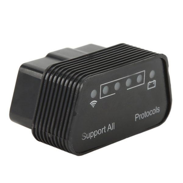OBD2 Wifi Scanner Trådlös OBD Feldiagnos Detektor Kodläsare Diagnostiskt Skanningsverktyg för ELM327