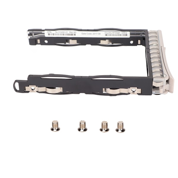 Hårddiskbricka 2,5 tum Silver Svart SAS SATA HDD Bricka Caddy för Cisco UCS C220 C240 C480 M5