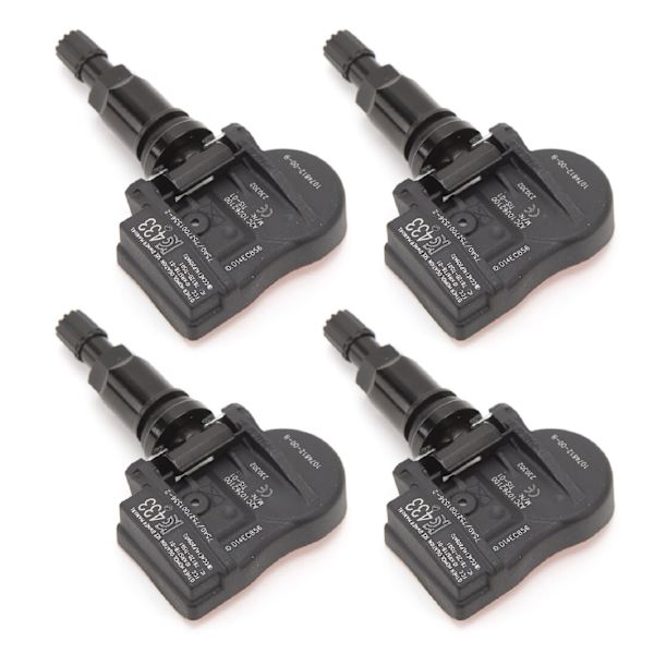 4 stk. Dæktrykssensor 107481200B 433MHz Sensitiv Glat Drift Udskiftning Til Tesla Model 3 S X
