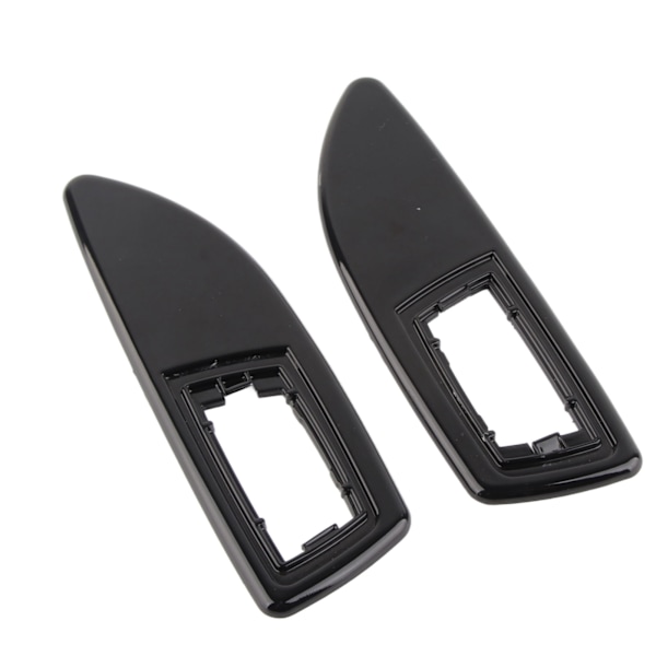 2 stk. Sideblinklys Repeater Rammesæt Bil Tilpasninger Udskiftning til Vauxhall Corsa D Range 2006-2014 Blank Sort