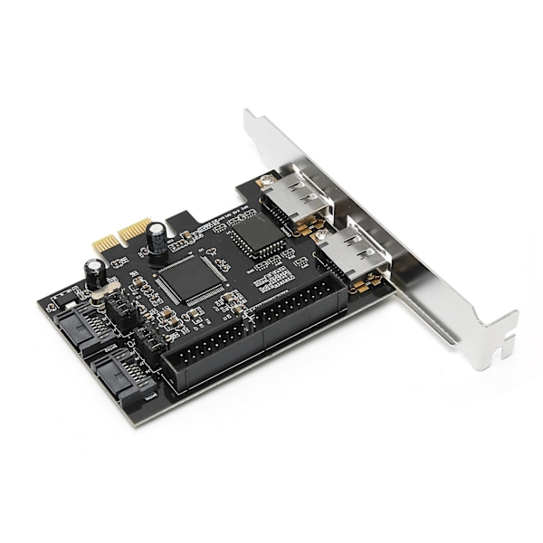 PCIe til SATA/ESATA/IDE-adapterkort med driver-CD - Datamaskin Hardware Network Converter