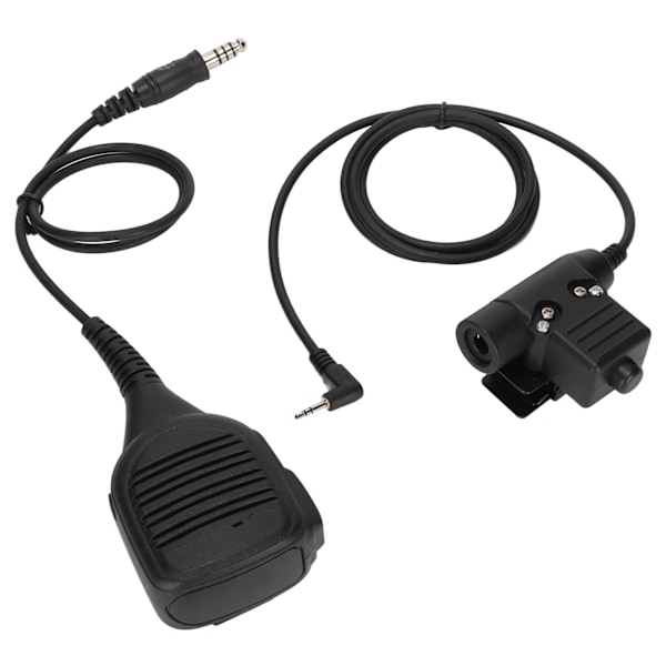 7,1 mm axelmikrofon för walkie talkies med U94 PTT för MOTOROLA T5428 6200C T80