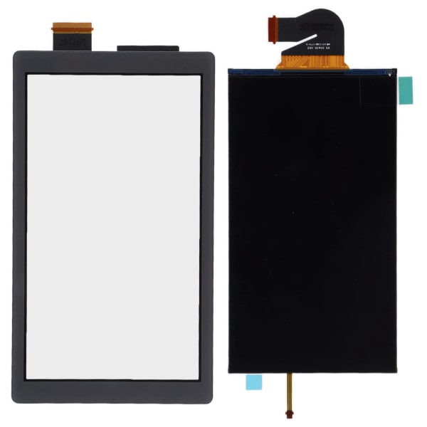 Slitstark LCD Display Panel Ersättning för Switch Lite - Svart