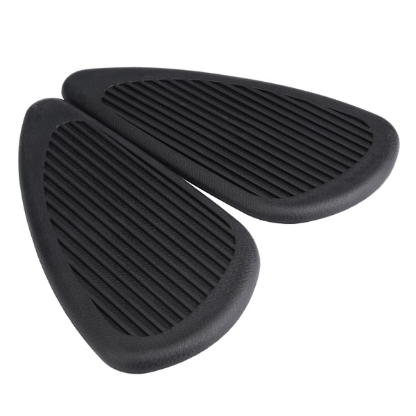 Antislipp tankdekkere for retro motorsykkel (svart)