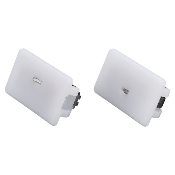 2 stk. LED-lys for bilinteriør 12V 3 farger Lys Erstatning for Tesla Model 3 Model Y Model S Model X