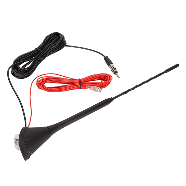 Universal FM AM Bilradioantenn Hög Förstärkning 87.5‑108MHz Radioantenn för Bil