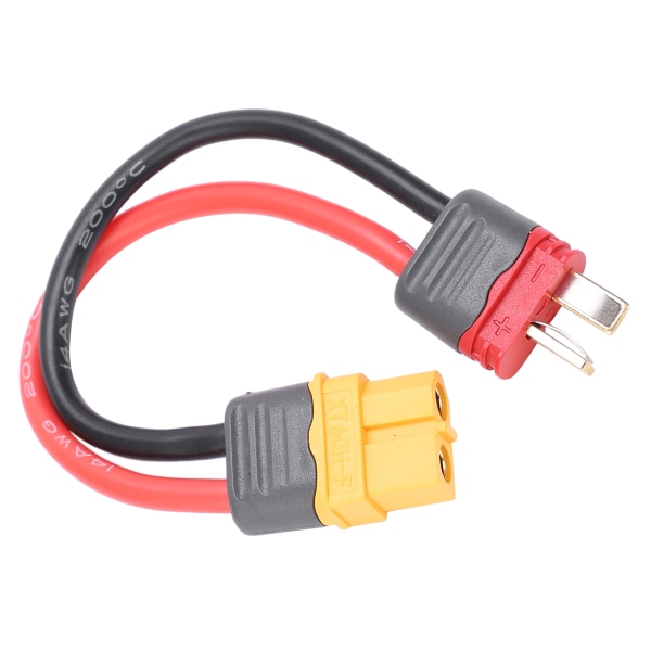 XT60 Naaras-Uros TPlug-sovitin Silikonijohto Latauskaapeli 14AWG RC-osat Kotelolla