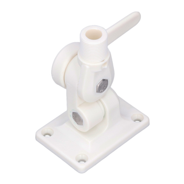Justerbart multifunktionelt marineantennebeslag - Dual Axis Ratchet Base til både