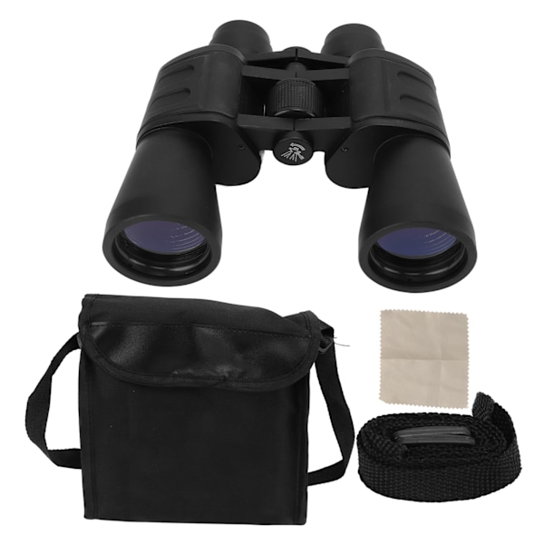 Kompakte Kikkert med 50mm Linse, Ergonomisk Design, Presis Fokusering, Foldbare Fuglekikkert for Fugletitting, Sport og Utendørs