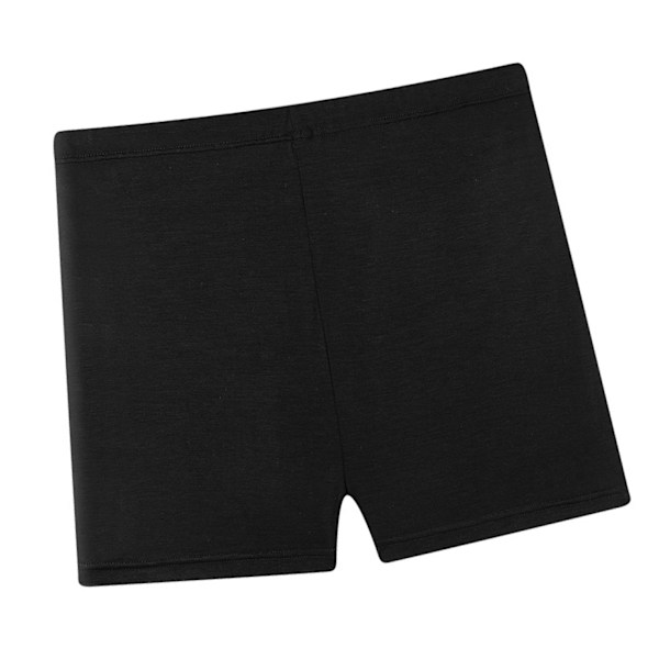 Maternity Shorts Høy elastisitet Justerbar midje belte Graviditet Shorts for Lounge Sports Yoga Svart L