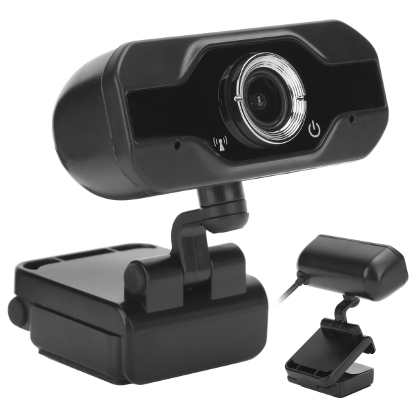 HXSJ HD PC Webcam 720P Web-kamera CMOS-anturi Sisäänrakennettu mikrofoni Kamera Videopuhelut pöytätietokoneeseen