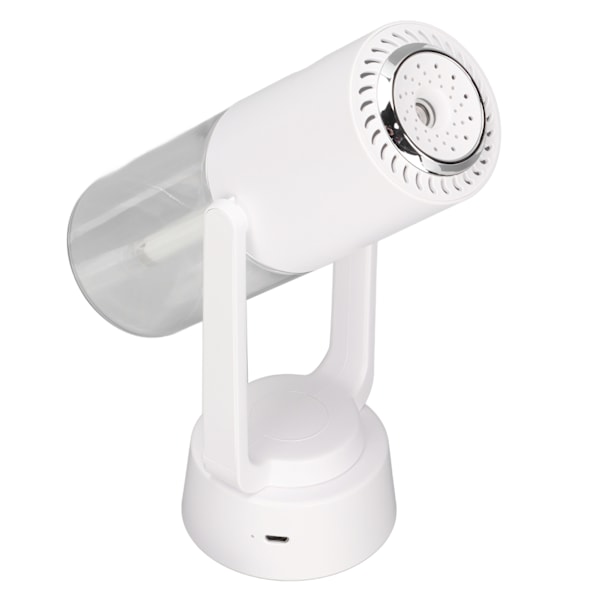 Mini Luftfuktare Negativa Joner Reningsfunktion 40mL/H Sprayvolym Automatisk Rotation Tyst USB Luftfuktare för Fordon